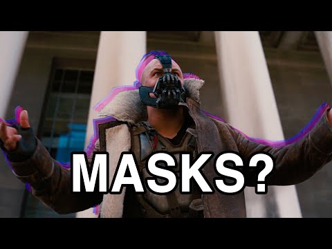 Someone Ingeniously Dubbed Bane From 'The Dark Knight Rises' To Be A Pro-Mask Vigilante