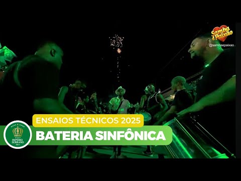 Império Serrano 2025 Ao Vivo | Super Esquenta Bateria Sinfônica ESPECIAL