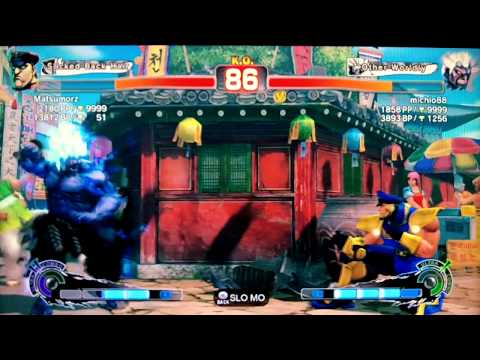 SSF4 AE:2012 Matsumorz (Bison) vs michio88 (Oni)