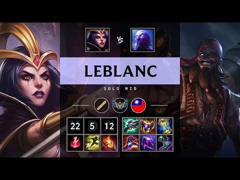 LeBlanc Mid vs Ryze - TW Challenger Patch 25.05