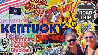 IS KFC BETTER IN KENTUCKY? RV ROAD TRIP VLOG IN KY  | NEW SMITHS GROVE BUC-EE'S & CAVE CITY CREAMERY