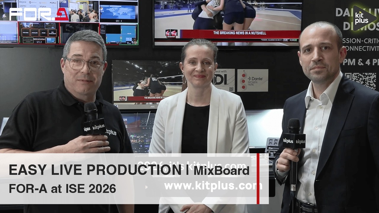 FOR-A MixBoard Software Video Switcher for Live Production | ISE 2026