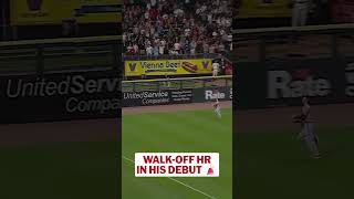 BRADEN MONTGOMERY HITS A WALK-OFF HOME RUN IN HIS MAJOR LEAGUE DEBUT! ????