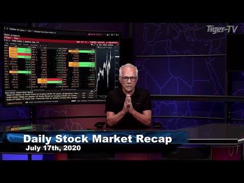 July 17th, Daily Stock Market Recap with Tom O'Brien - 2020