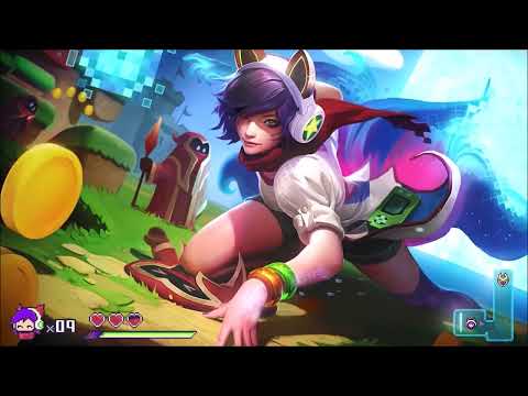 [1hour] Bit Rush: Arcade Ahri - Login Screen(League of Legends)