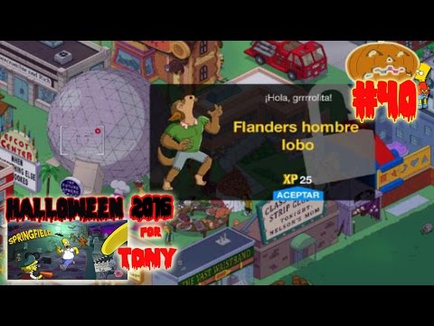 Los Simpson Springfield "Halloween'16: Cap. 40 - Flanders hombre lobo y S.M.A. (Nv 18)" por Tony