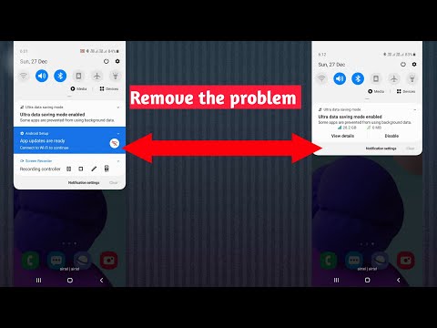 How to Remove Android Setup Notification Problem