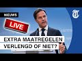 KIJK LIVE: Rutte en De Jonge over coronamaatregelen