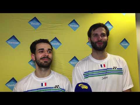 Julien Maio/ Ronan Labar happy to take revenge for France