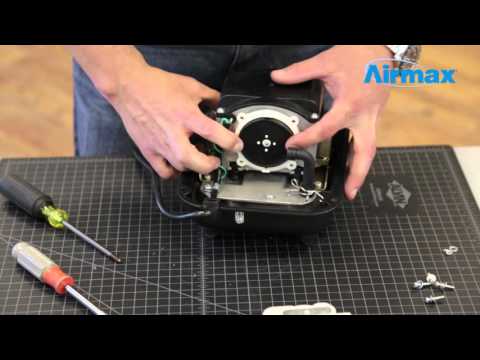 Airmax SilentAir LR25 Diaphragm Compressor Maintenance Kit Installation