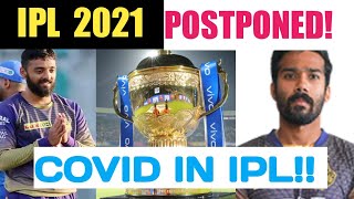 IPL 2021 KKR Vs RCB match Postponed today | IPL 2021 Postponed? RCB Vs KKR Postponed due to COVID 19