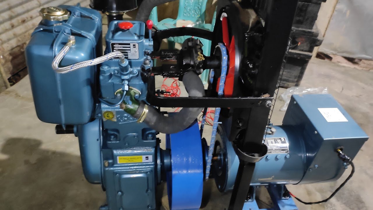 kirloskar 7.5 KV generator unboxing