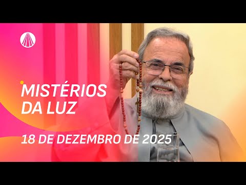 Terço de Aparecida com Pe. Antonio Maria - 18 de dezembro 2025 [Mistérios da Luz]