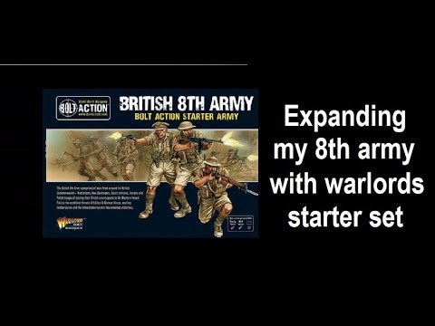 Bolt Action - 8th Army Starter Set - WW#239