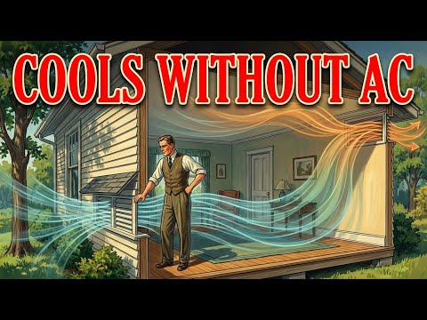 How to Cool a Home Without AC (Medieval Ventilation System)