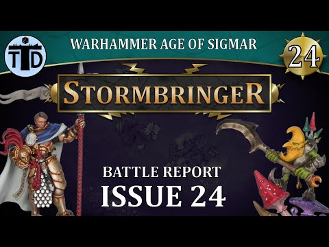 Loonboss, Heroic Actions & Command Abilities! Warhammer AoS: Stormbringer Issue 24 Battle Report