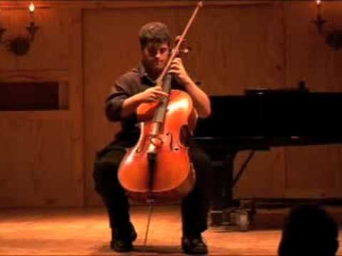 Matthew Allen Cello Kodaly Sonata Op 8 3rd mvmt part 2 2008