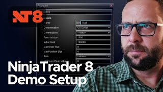 How To Set Up A Demo Account For NinjaTrader 8 On Your Computer