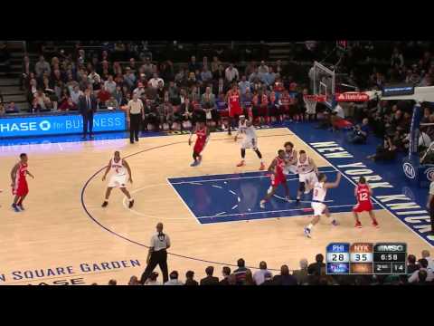 T.J.  McConnell vs New York Knicks 02.12.2015 (9Pts)