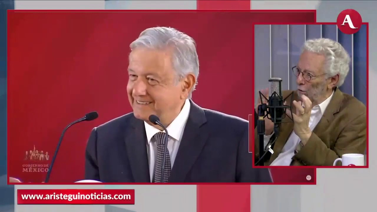 Dr. Enrique Dussel en Aristegui Noticias para hablar de la situación actual de México y su gobierno.