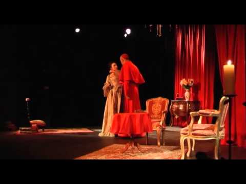 Extrait du spectacle "Célimène et le cardinal" joué au théâtre  Michel à Paris en...