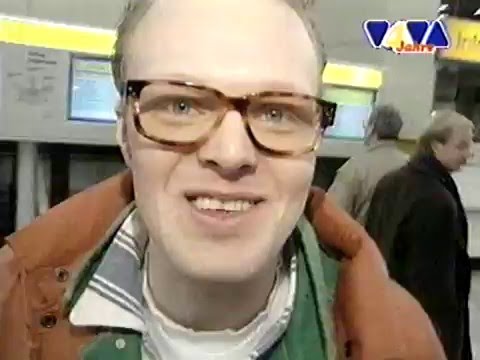 VIVA-Programmstart/Sendestart/Stefan Raabs erster Fernsehauftritt/TV-Auftritt/Vivasion/Stefan Raab