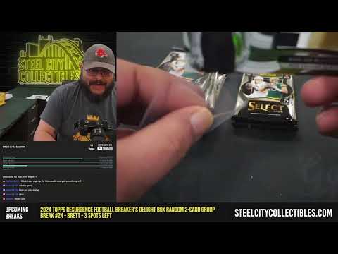 2024 Panini Select Football Hobby Box - 1st Off The Line Random Division Group Break #4