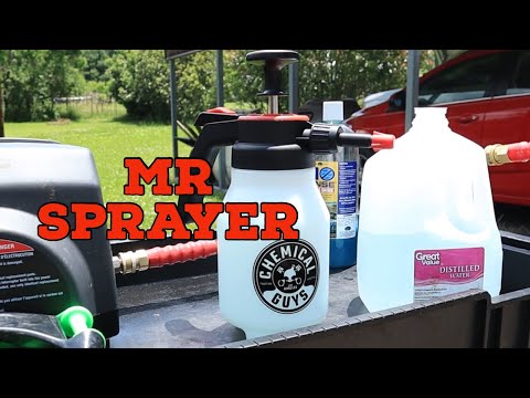 Chemical Guys Mr Sprayer Now Available At Walmart! (Full Review)