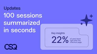 What is Sense Summaries? Speed up your digital experience analysis | Contentsqua