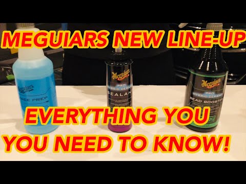 NEW! Meguiars Ceramic Line COMPLETE BREAKDOWN! /W Marcus Kleis!