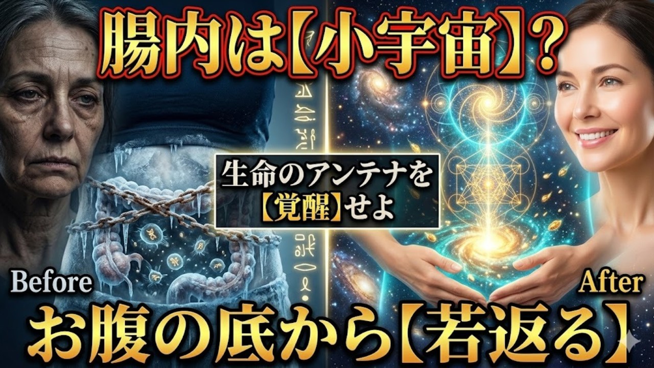 腸内は【小宇宙】お腹の底から若返る!!