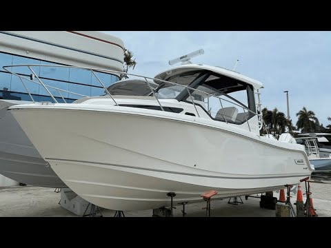 2024 Boston Whaler 325 Conquest with the new Mercury V10 400s at MarineMax Pompano!