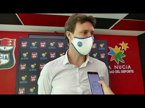 Declaraciones de Antonio Gallego sobre la presentación del proyecto de La Nucía