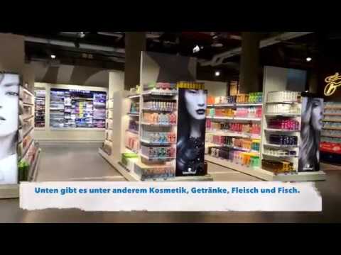 Zurheide em Düsseldorf: Ein Rundgang durch den Mega-Supermarkt