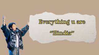 Download lagu Hindia  'Everything u are' (Lirik Lagu) | cerita kita tak jauh berbeda mp3