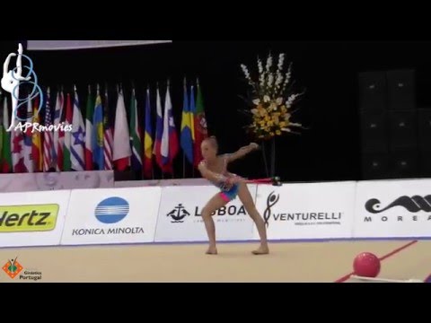 Yuliana Telegina - ISR - Maças (Clubs) - Junior Final - IT Lisbon 2016
