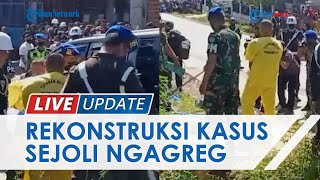Tiga Oknum TNI Jalani Rekonstruksi di Nagreg dan Sungai Serayu, Sempat Disoraki dan Dicemooh Warga