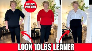 The Plus Size Apple Shape Fall Capsule Wardrobe - Look Expensive Over 50