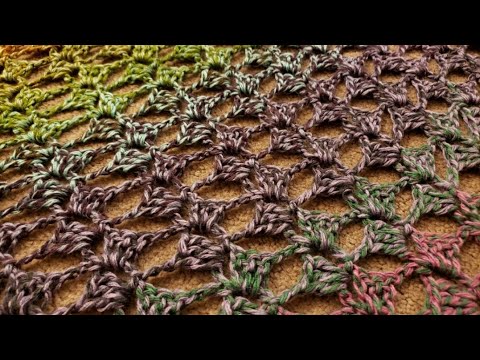 The Falling Waters Shawl Crochet Tutorial!