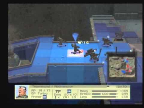 Front Mission 4 Walkthrough 52 - Mission 20 Secret Zaftran Base Part 2