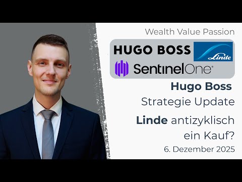 Linde stock for 2026? SentinelOne stock, weak outlook. Hugo Boss stock strategy update.