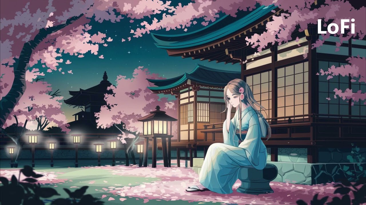 Kyoto Nights: Relaxing Japanese Lofi Beats for Study & Chill ☯️ Deep Focus Ambient Mix