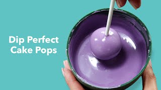 Perfect Cake Pop Coating & Dipping | Cake Decorating Tutorial with Kris Galicia-Brown
