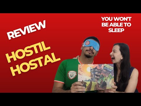 REVIEW HOSTIL HOSTAL ????| COLOMBIAN GAME BY GUILLERMO SOLANO| AZAHAR JUEGOS