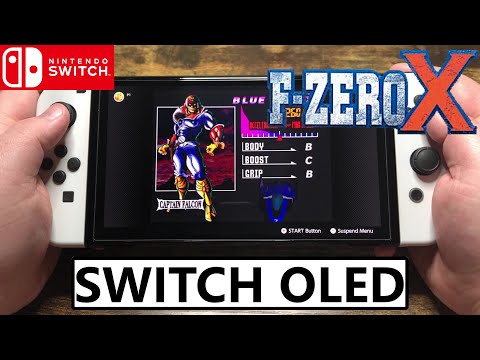 F-Zero X - Nintendo Switch Online OLED Handheld Gameplay (Nintendo 64)