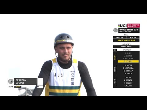 Brandon Loupos | 1st place - UCI BMX Freestyle Park World Cup Final | FISE Hiroshima 2019