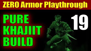 Skyrim PURE KHAJIIT Walkthrough ZERO ARMOR RUN -  Part 19, Prepping for Bleak Falls