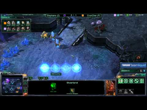 Game 2 - Stephano (Z) vs ONECrunCher (P) - TeamSpeak TL SC2 Open #10 Semifinal A