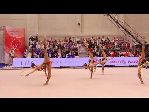 World Challenge Cup Minsk 2019   Russia 3 Hoops + 2 Clubs  AA