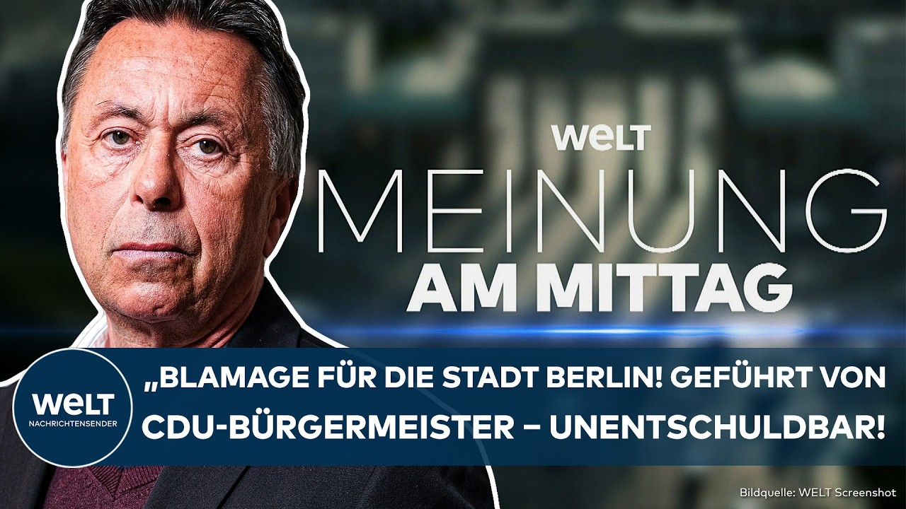 BERLIN: "Wunsch der totalen Vernichtung! Ausgerechnet in Deutschland – Ein Skandal! Eine Schande!"